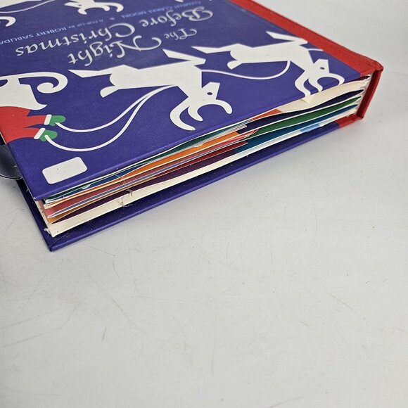 The Night Before Christmas Robert Sabuda Pop-Up First Edition Hardcover Moore - Picture 11 of 12